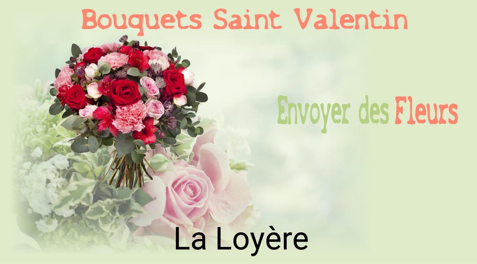 Roses de Saint-Valentin livrées à La Loyère